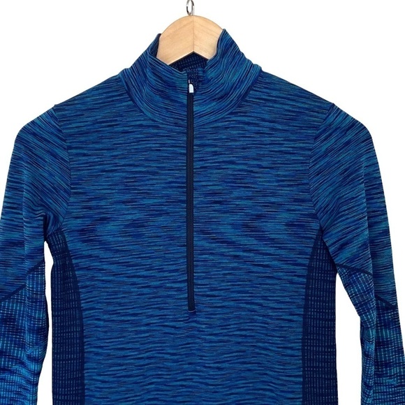 Athleta Flurry Half Zip Pullover in Navy, Size Small - Picture 5 of 9